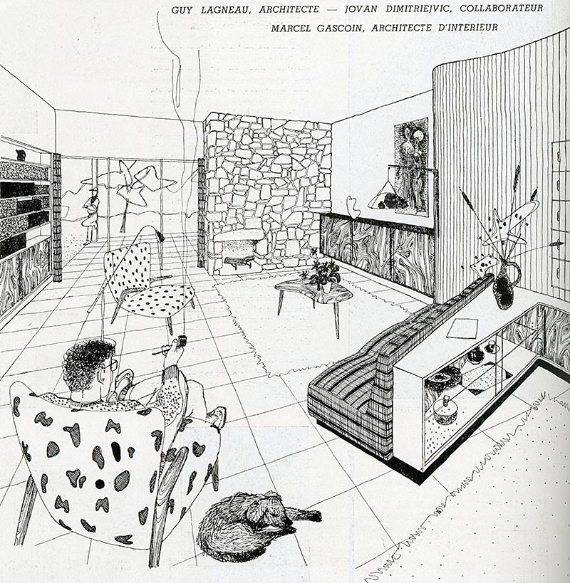 Guy Lagneau. Architecture D'Aujourd'Hui v. 20 no. 30 Jul 1950, 3