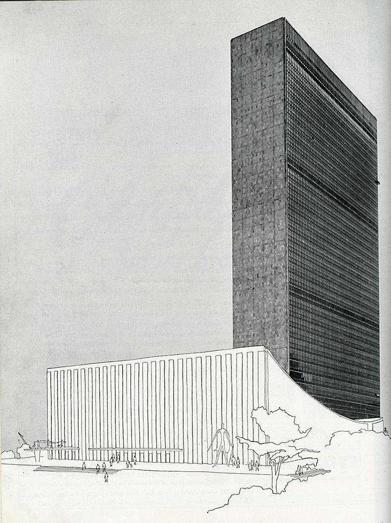 Wallace Harrison. Architectural Forum May 1950, 96