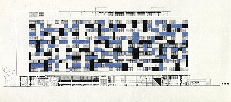 Fritz Jaenecke and Sten Samuelson. Architecture D'Aujourd'Hui 63 Dec 1955, 82