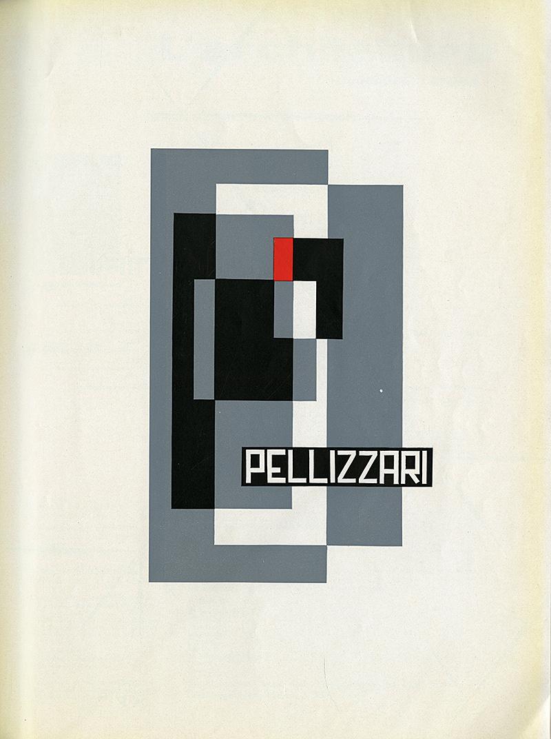 Pellizzari. L&#039;Architettura  1955, 