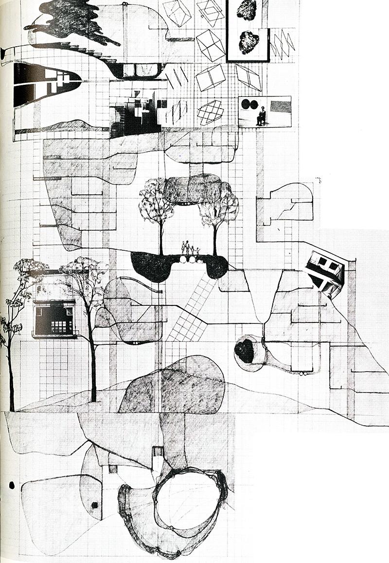 Volker Giencke. Japan Architect 53 Feb 1978, 23