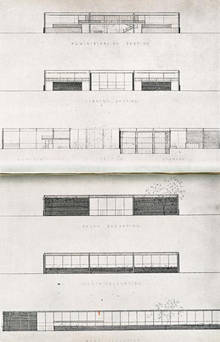 Mies van der Rohe. Architectural Record 100 December 1946, 86