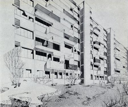 H. Pottier. Architecture D'Aujourd'Hui v. 25 no. 57 Dec 1954, 33