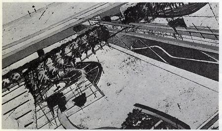 Bernard Tschumi. L&#039;invention du parc. Graphite 1984, 24