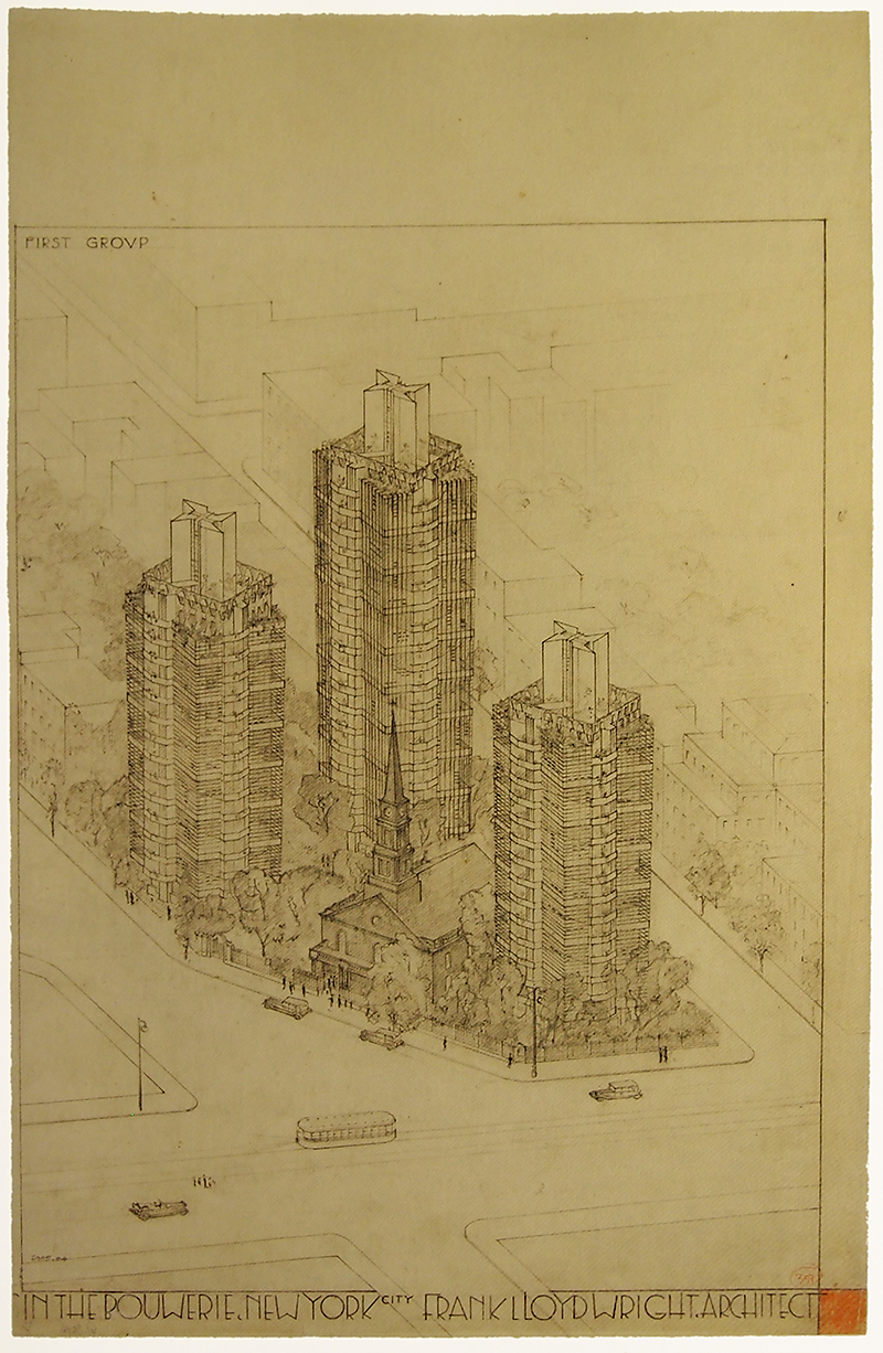 Frank Lloyd Wright. Envisioning Architecture (MoMA, New York, 2002) 1927, 54