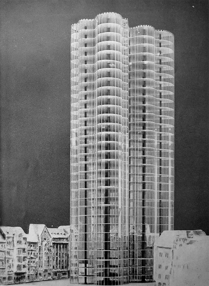 Mies van der Rohe. Architectural Record 68 30 October 1930, 328