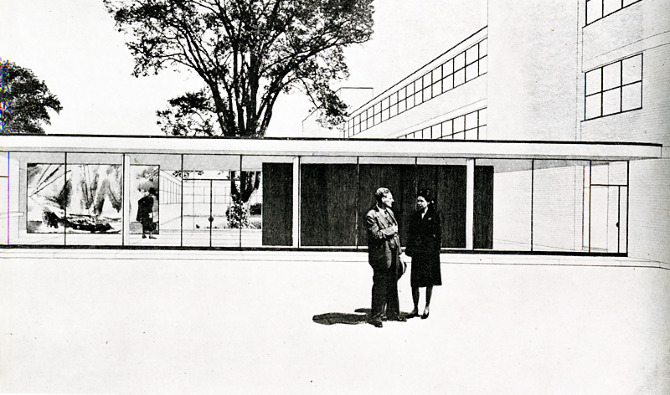 Skidmore Owings Merrill. Architectural Record 100 August 1946, 74