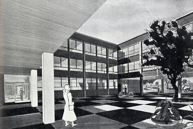 Willink and Dod. Architectural Design 25 February 1955, 41