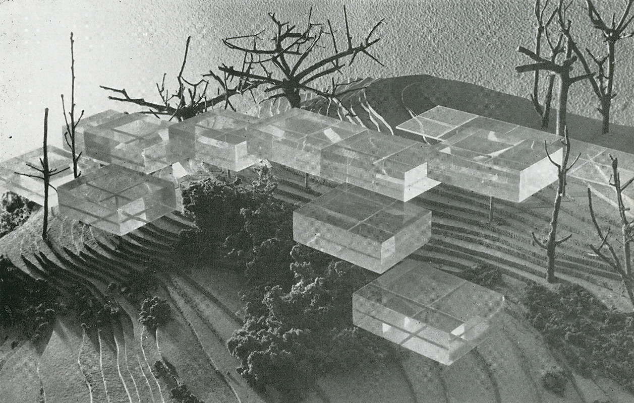 Javier Barroso, Ladron de Guevara, and Angel Orbe Cano. Architecture D&#039;Aujourd&#039;Hui. 95 Apr 1961, xxv
