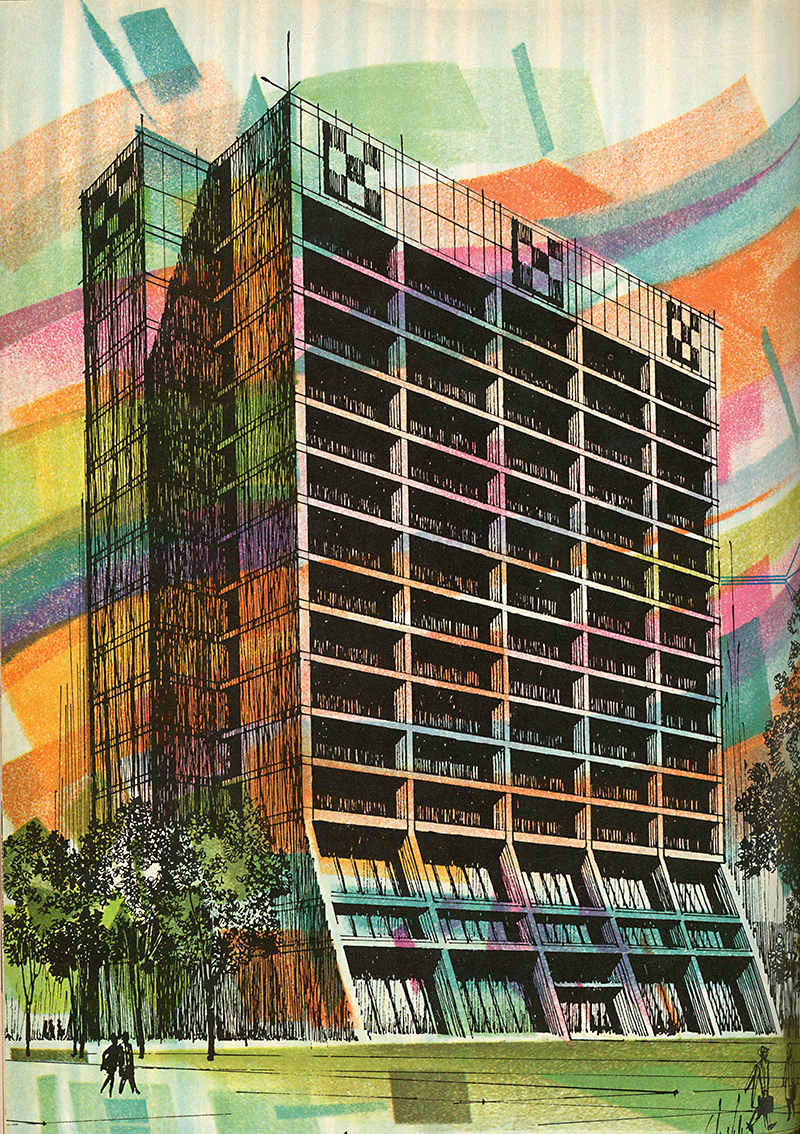 Hellmuth Obata Kassabaum. Architectural Record. Mar 1970, 64