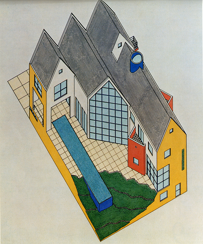 Arquitectonica. GA Houses. 8 1981, 109