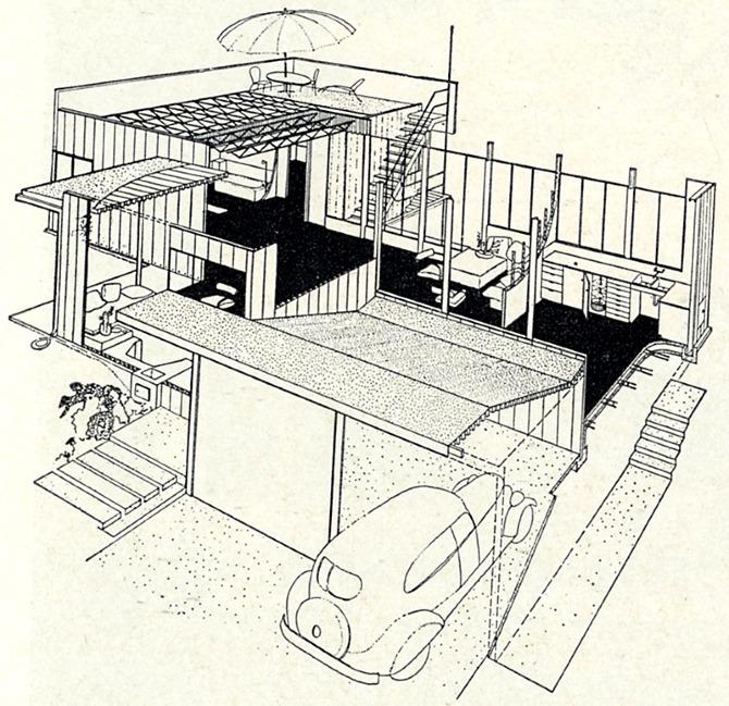 Richard Neutra. Architectural Forum 78 March 1943, 79