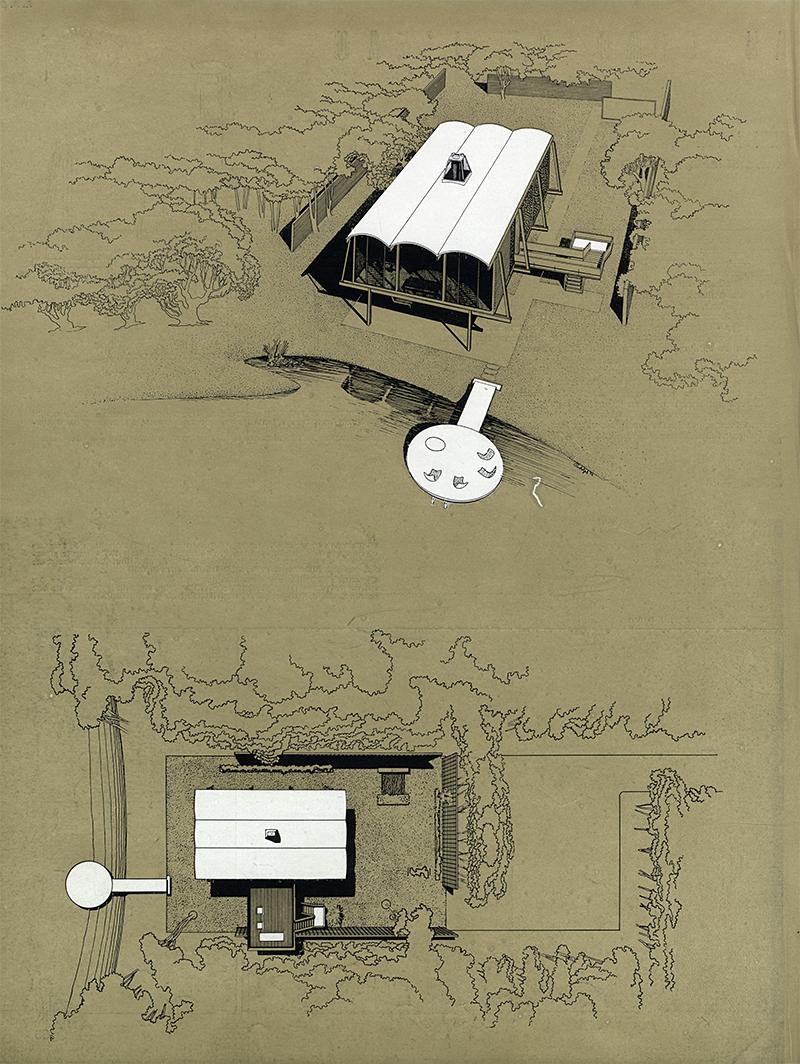 Paul Rudolph. Architecture D'Aujourd'Hui v. 24 no. 49 Oct 1953, 66