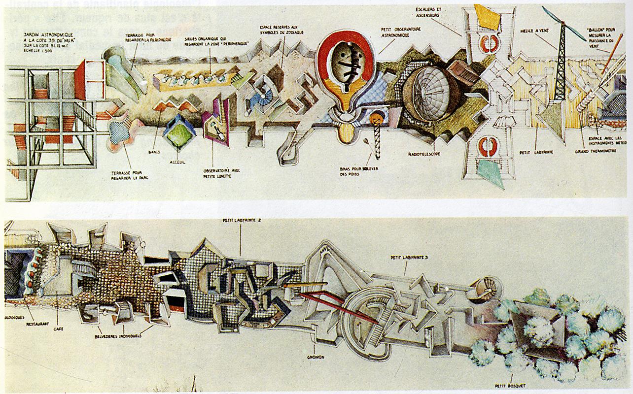 Gaetano Pesce. L&#039;invention du parc. Graphite 1984, 74