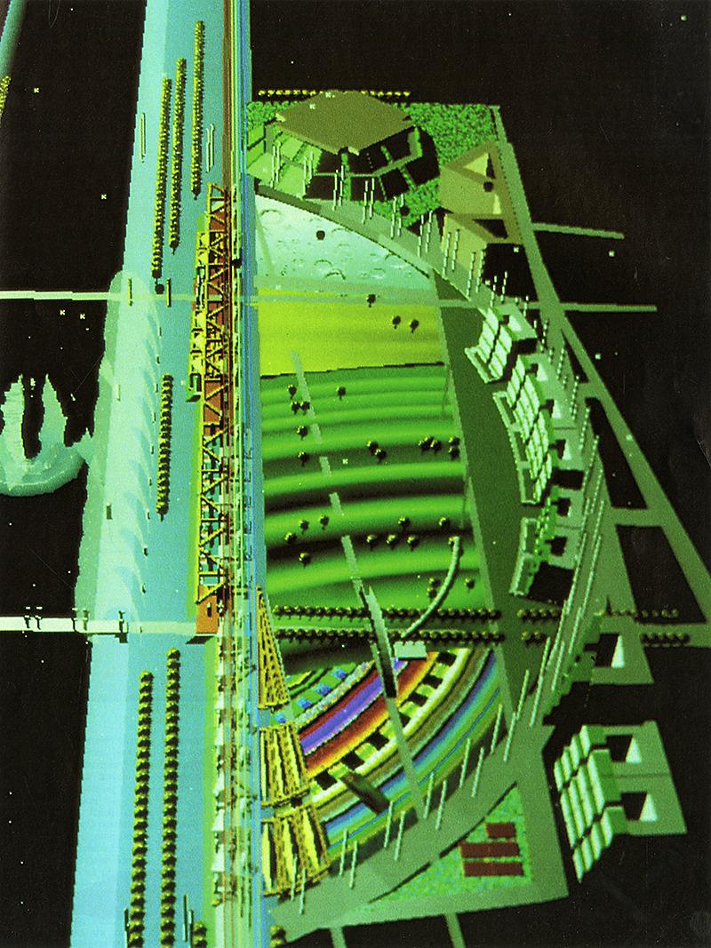 Alain Sarfati. Architecture D'Aujourd'Hui 258 September 1988, 71