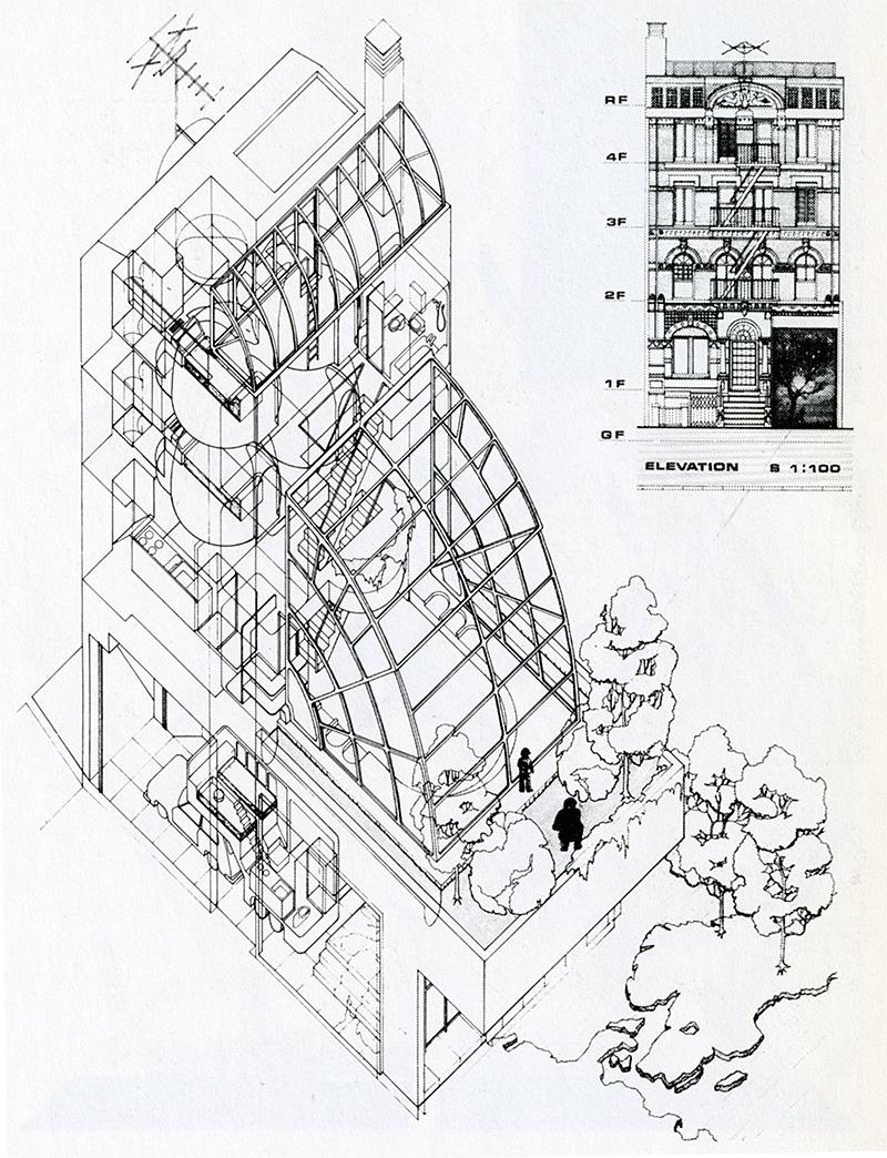 Masanori Kei. Japan Architect 53 Feb 1978, 47