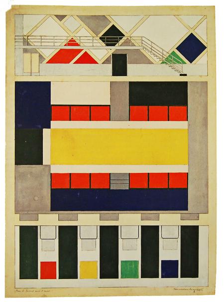 Theo van Doesburg. Envisioning Architecture (MoMA, New York, 2002) 1927, 67