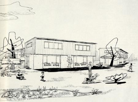 Skidmore Owings Merrill Andrews. Architectural Forum 78 March 1943, 50