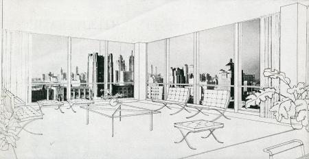 Mies van der Rohe. Architectural Forum Jan 1950, 76