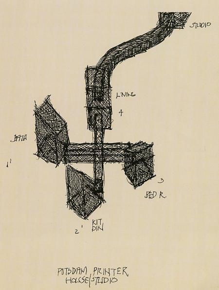 1991 Architectural Design John Hejduk Axonometric | RNDRD