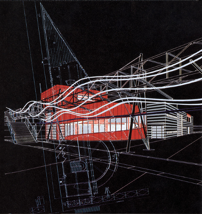 Bernard Tschumi. A+U 216 September 1988: 54 | RNDRD